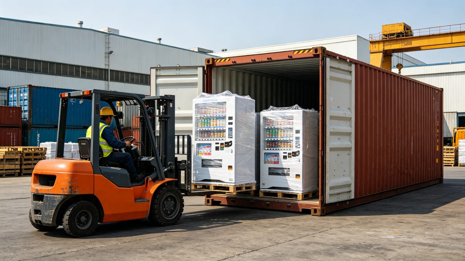 Carga de Contenedores — Orvion factory