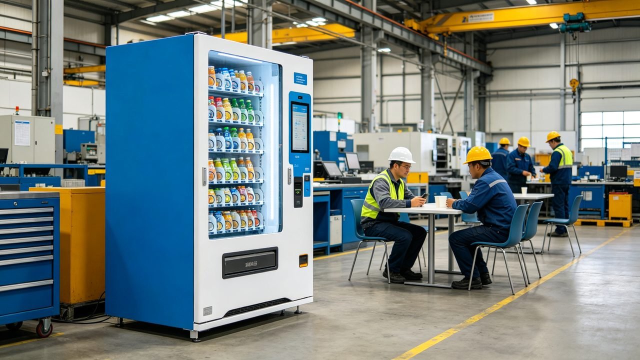 Fábrica — Orvion vending machine